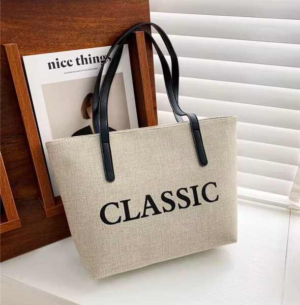 Sac cabas en toile "CLASSIC"
