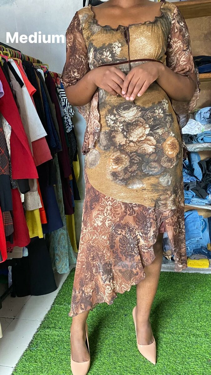 Beautiful and comfortable women's floral dress