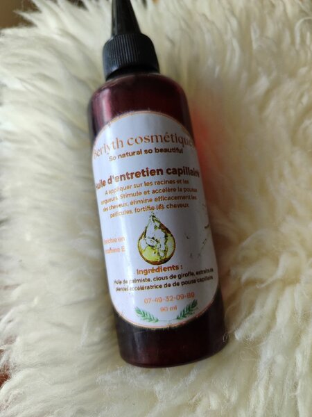 Huile d'entretien capillaire
