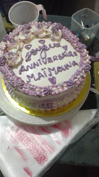 Gâteau d'anniversaire