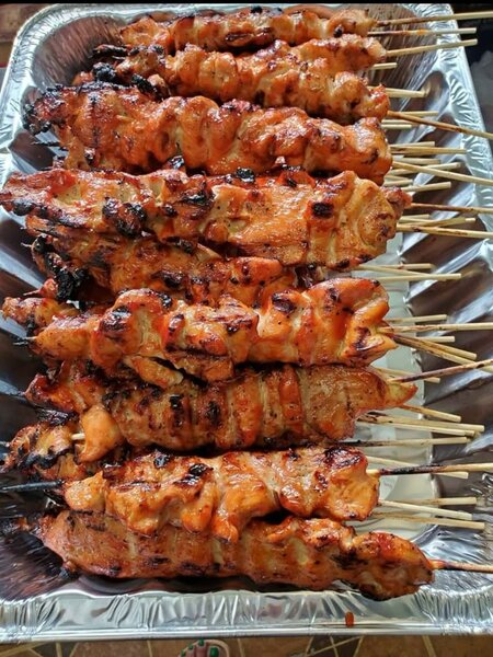 Brochette de poulet