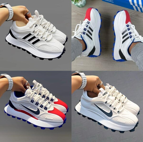 Sneakers de running colorés élégants