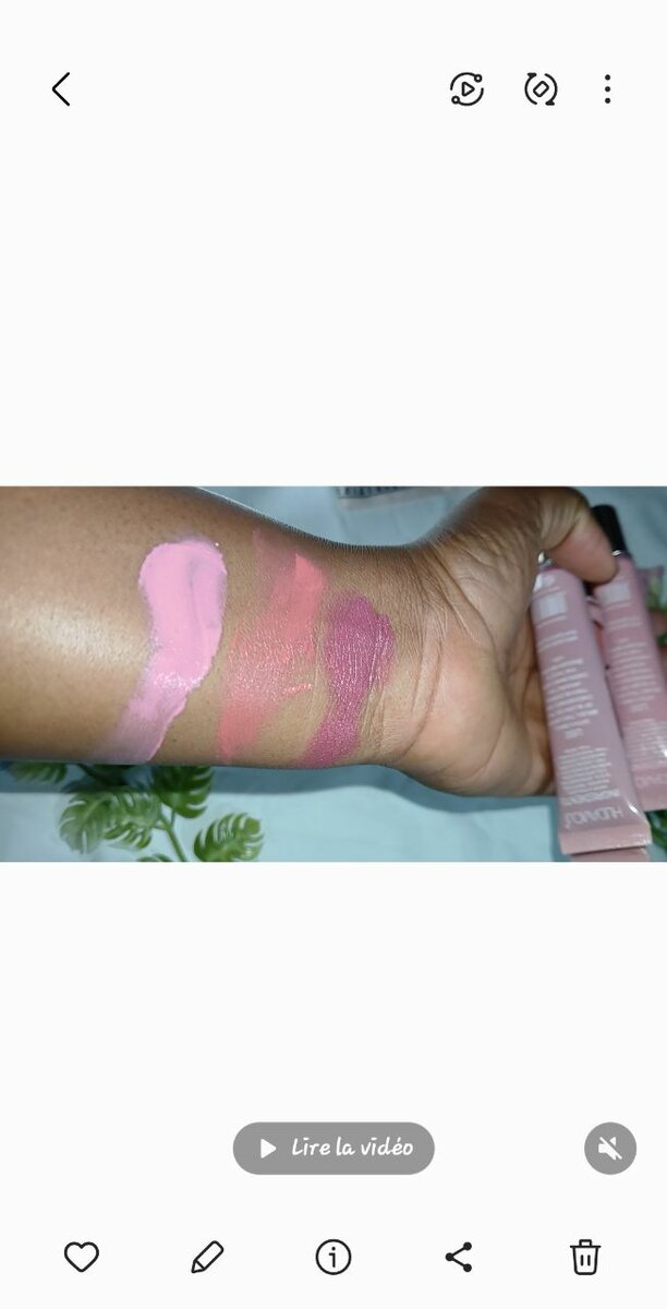 Blush liquide