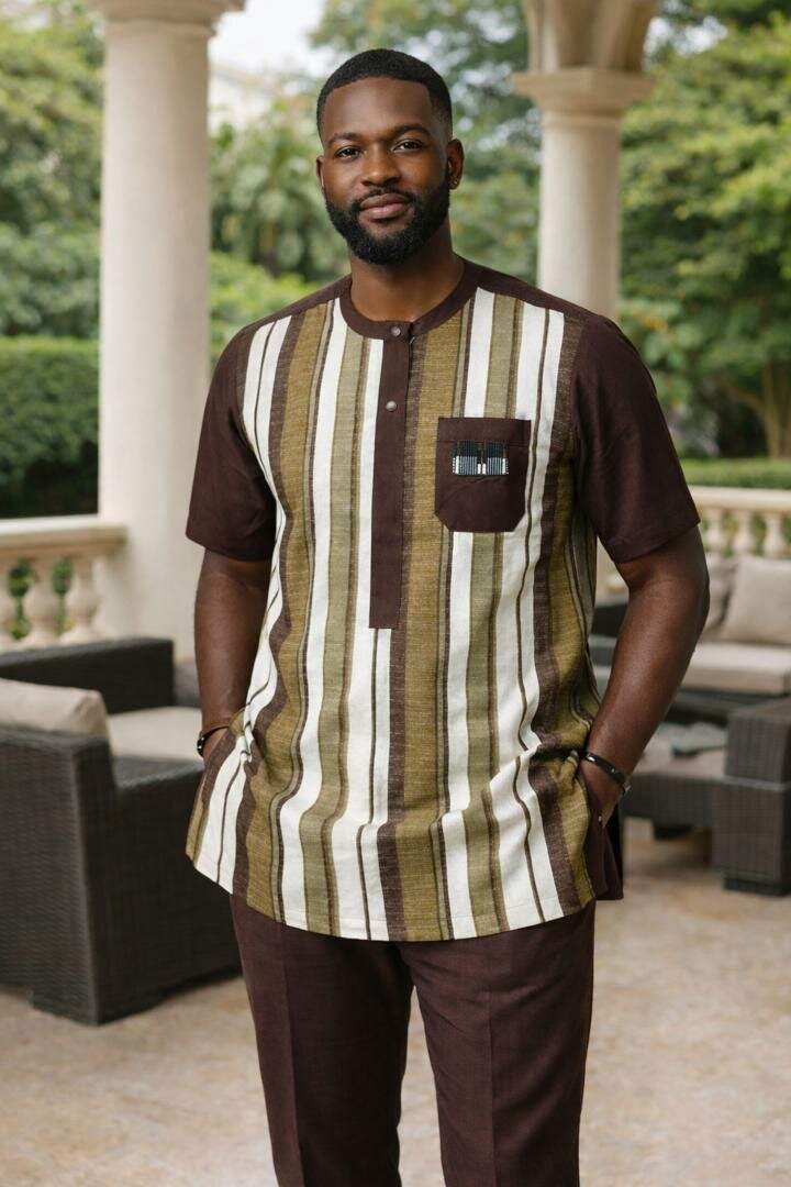 Boubou Africain Élégant