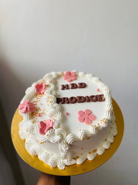 Gâteau d'anniversaire créatif