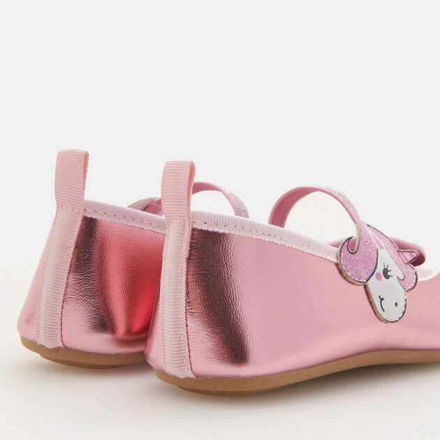 Ballerines Roses Licorne Enfant