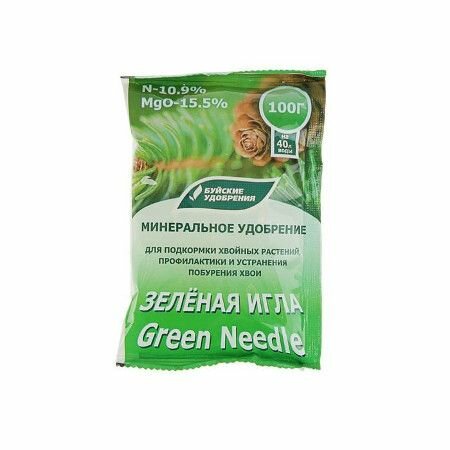 Зеленая игла, 100 г, Буйские удобрения (Россия)