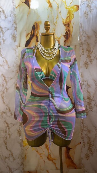 Robe été moulante femme