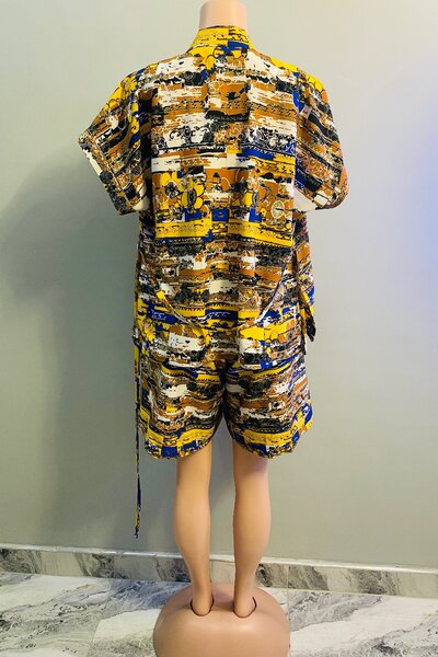 Kimono and pants for ladies