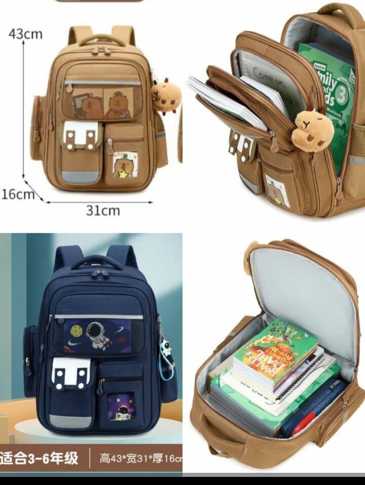 Sac à dos enfant motif dessin