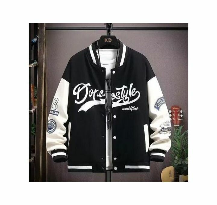 Veste varsity tendance unisexe
