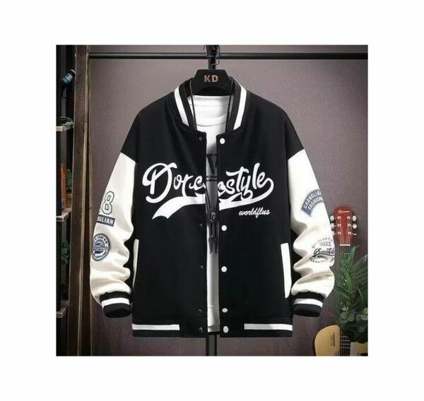 Veste varsity tendance unisexe