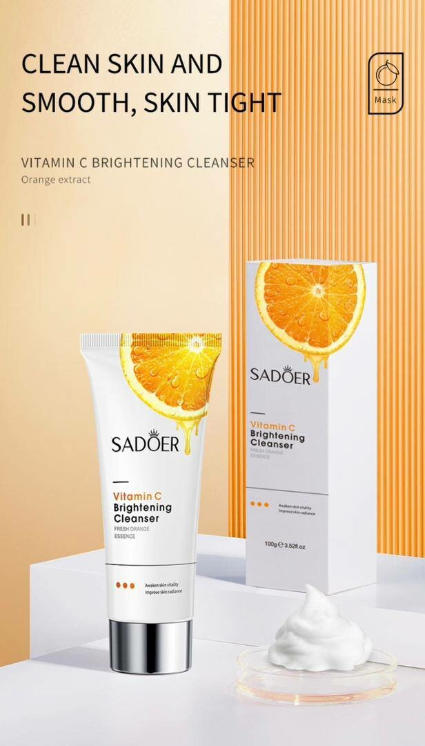 vitamin c brightening cleanser