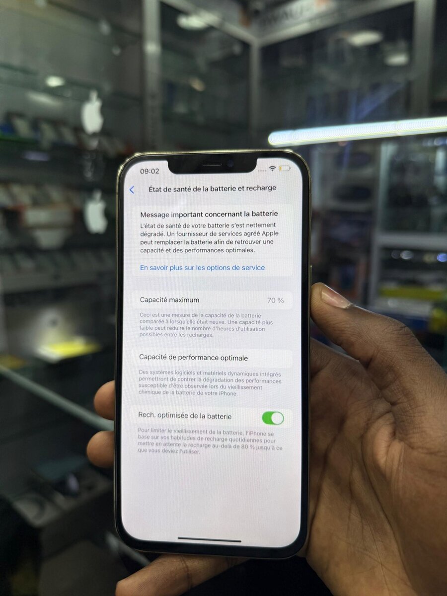 iPhone 12pro Max 256Go tout