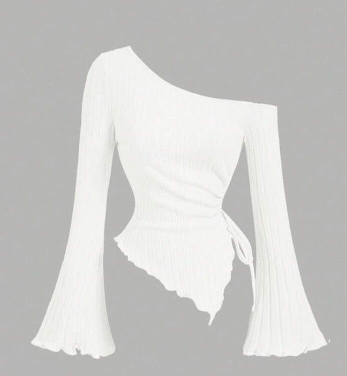 Top élégant asymétrique femme