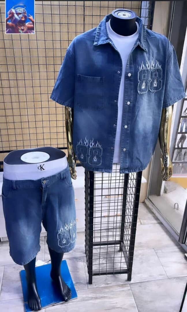Ensemble denim stylé homme