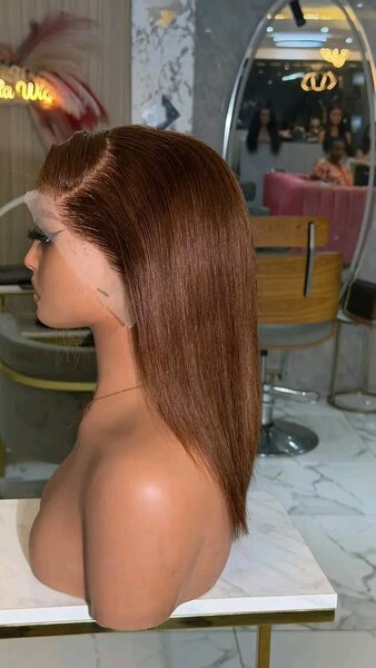 Perruque Lace Front Marron