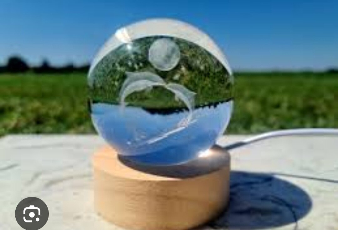 Lampe cristal 3D animalière