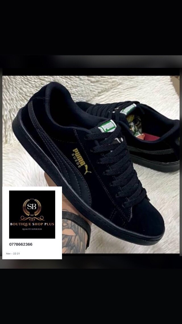 Basket puma authentique avec sa boîte