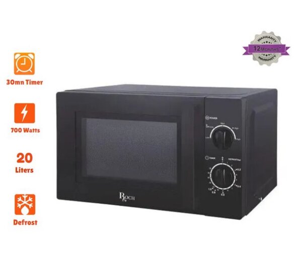 20L - Microwave Oven - RMW-20LMX7-B(B) - Black
