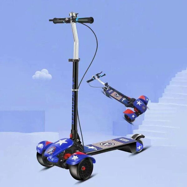 Trottinette Enfant Lumineuse 3 Roues