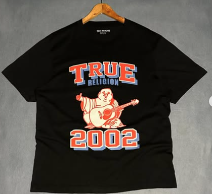 True religion Buddha man 2002 t shirt size : L 