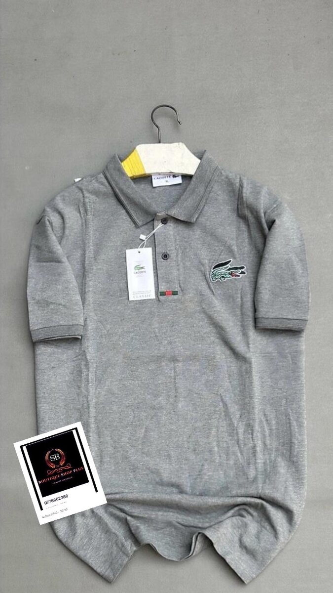 Polo Lacoste  100% coton AUTHENTIQUE