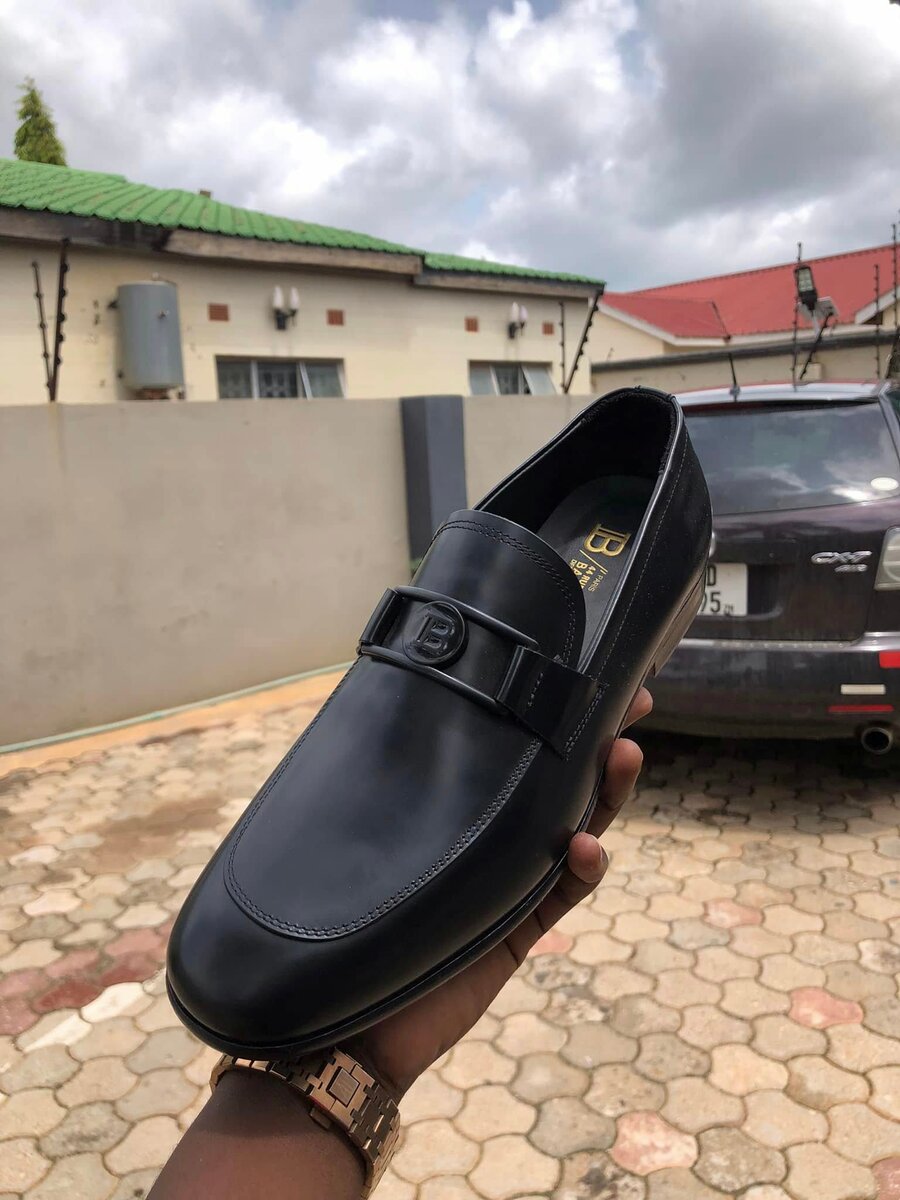 Men's Black Loafers