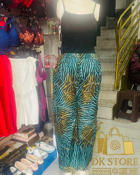 Pantalon tissu pagne