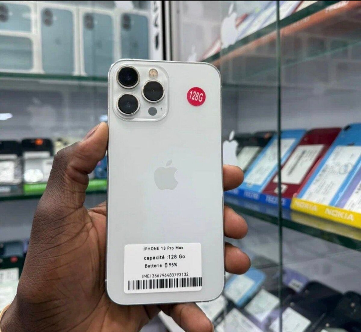 iPhone 13 Pro Max 128Go Argent