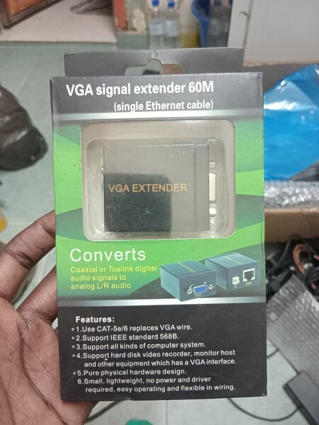 Extenseur de Signal VGA 60M