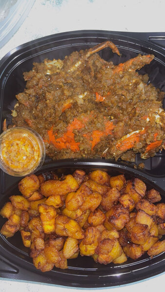 Délicieux repas africain