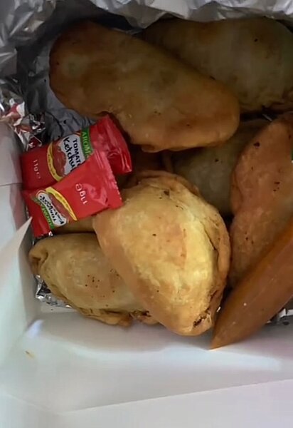 Pastels au fromage viande hach