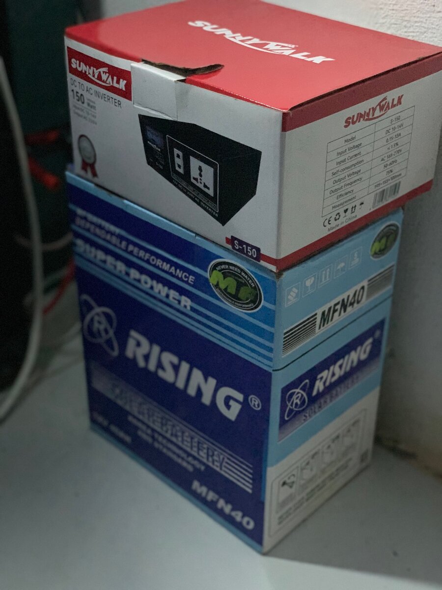 240 V  inverter + Rising N40 Combo @ Only K2000 negotiable