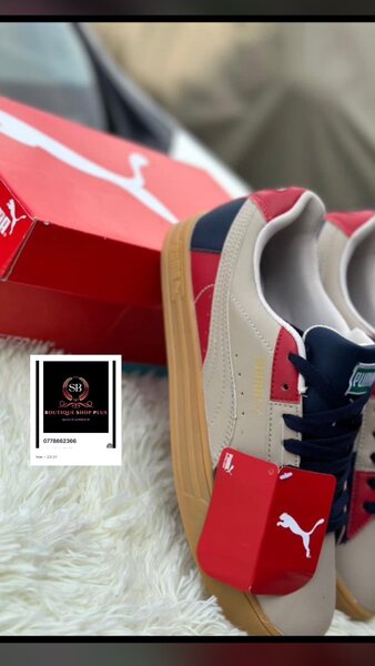 Basket puma authentique avec sa boîte