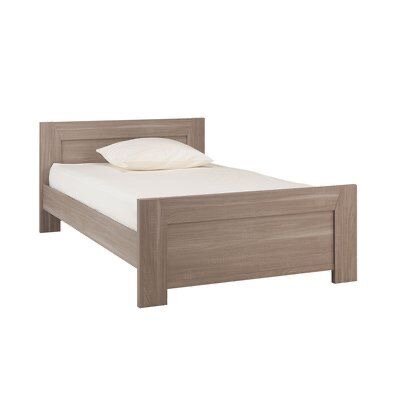 Lit simple en bois moderne