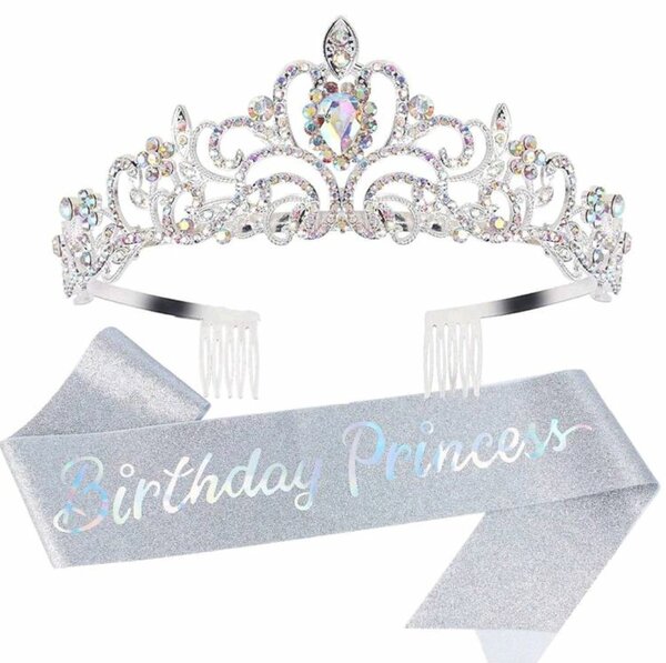 Couronne et écharpe de princesse