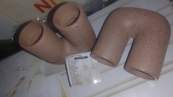 Vase décoratif sculptural