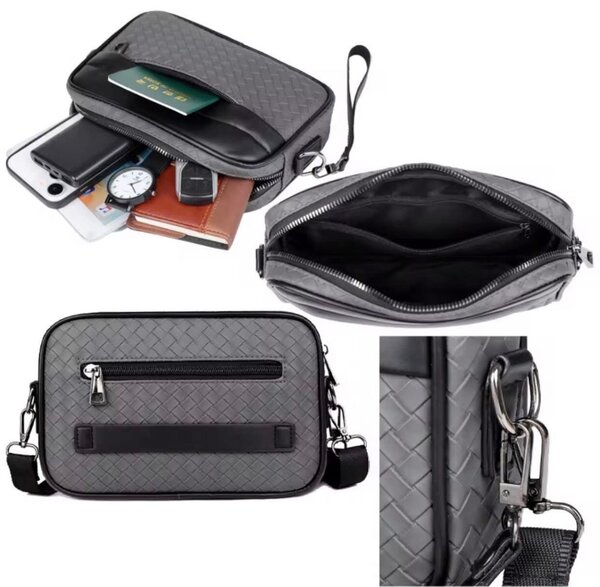 Sac bandoulière multifonction étanche pour hommes