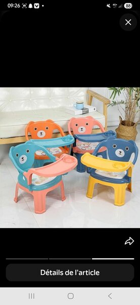 Chaise bébé multifonction