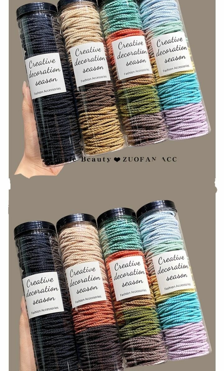 Hair binding rubbers/rings for girls