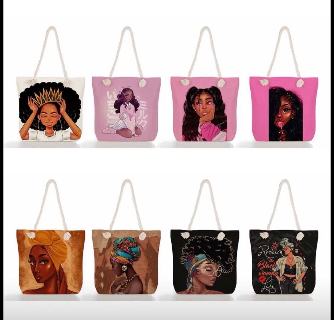 Sac cabas artistique femme