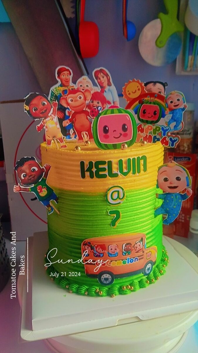 Cartoon Character Cake