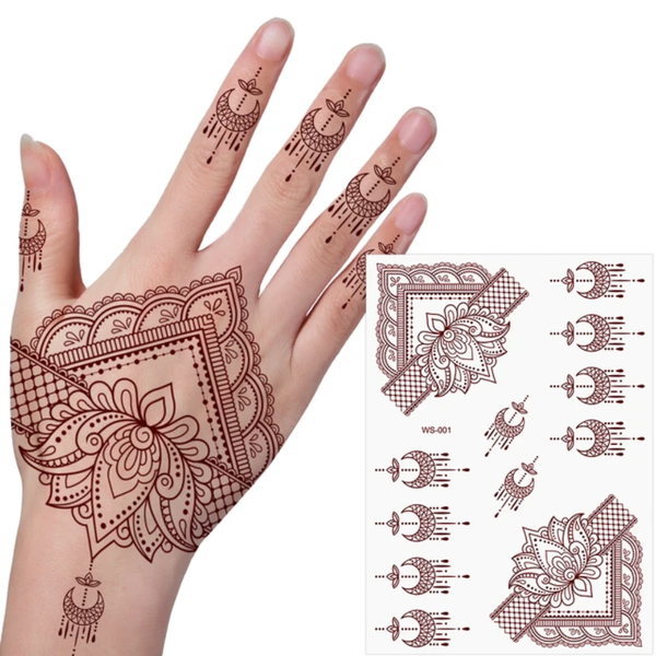 Tatouages Henné Temporaires