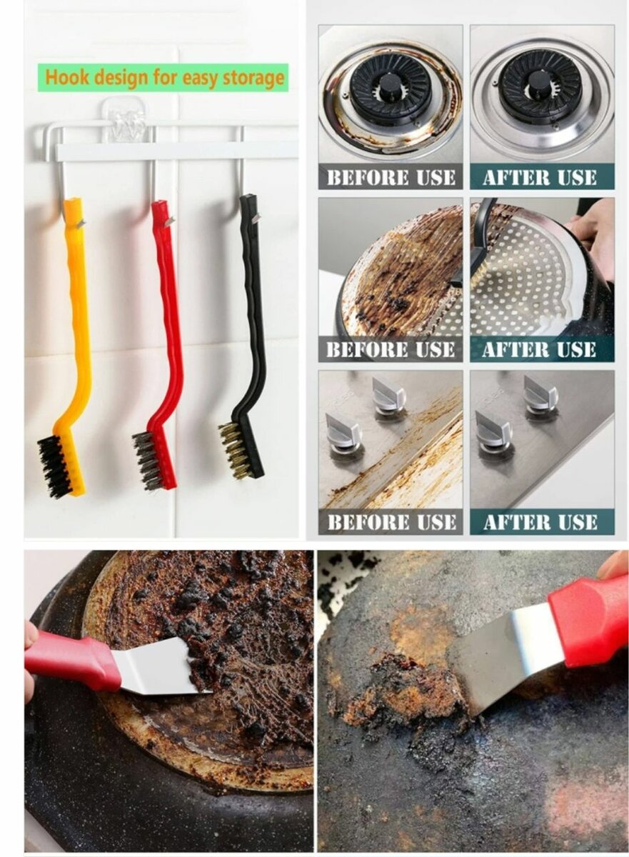 13 pièces/ensemble multifonctionnel cuisinière brosse