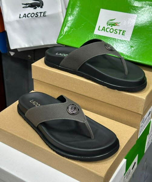 Tongs Lacoste homme élégantes