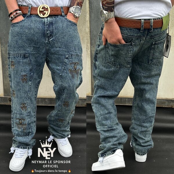 Jeans gros bas