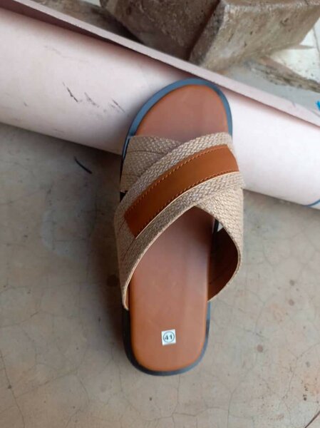 Sandale décontractée en cuir