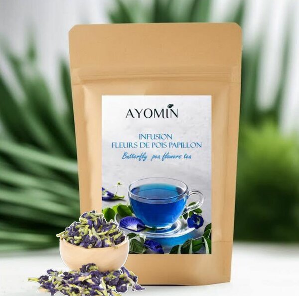 INFUSION  FLEURS POIS PAPILLON