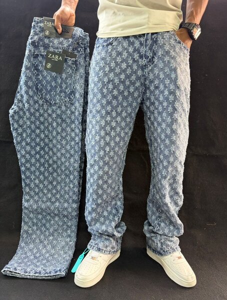 Jean imprimé homme tendance